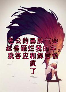 老公的暴脾气金丝雀砸烂我的车，我答应和解后他疯了