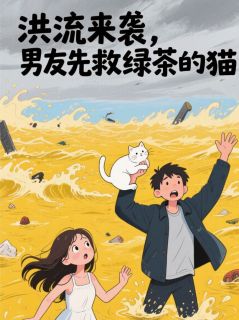 洪流来袭，男友先救绿茶的猫