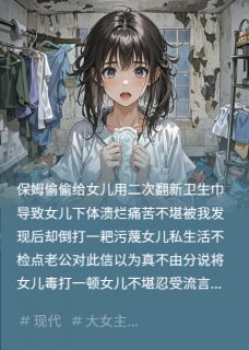 保姆给女儿用翻新卫生巾