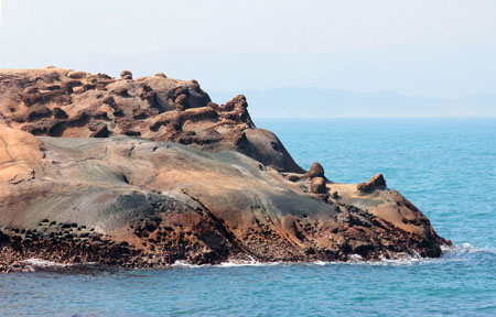 野柳岬奇岩—台湾神奇的“天然雕像”